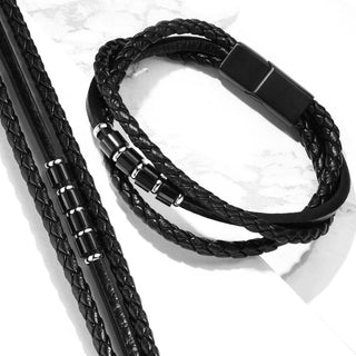 Black Braided Magnet
