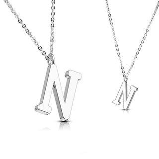 Buchstaben A-Z Silber