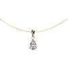 colana zircone pendente
