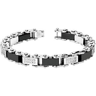 Chain Black Silver