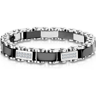 Chain Black Silver