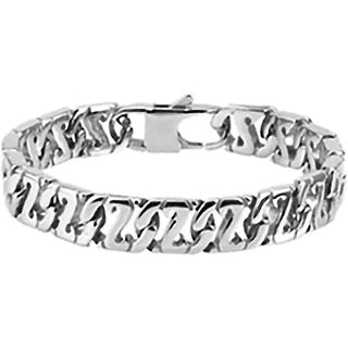 Bracelet 316L Bracelet Z Link Cast Flat