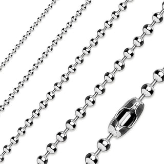 Collier Chaîne de Billes Argent