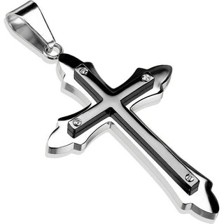 Croce Argento e Nero