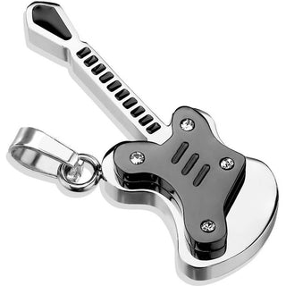 Chitarra Nero e Argento