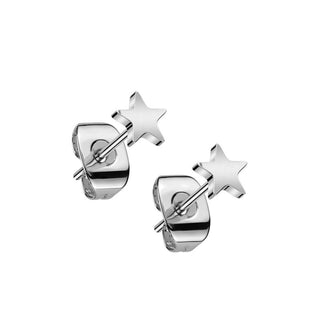 Titane Bouton d'Oreille Étoile Plate