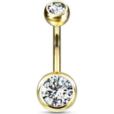 Piercing Barra Curva Titanio