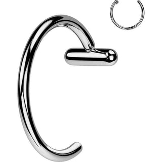 Titan Nasenstecker Hoop Stab Stoper