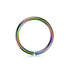 Titanium Ring multi coloured Bendable