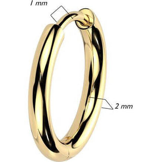 Titanium Earring plain Clicker