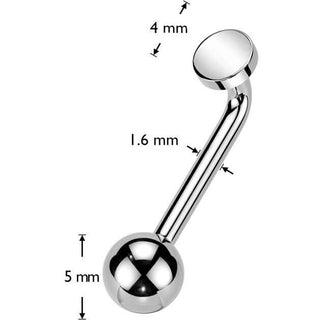 Titan Christina Piercing Kugel Innengewinde