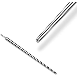 Tytan prosty pin do prętów z gwintem wewnętrznym push-in push-in