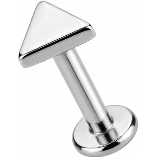 Titane Labret Embout Triangle Géométrique Filetage Interne