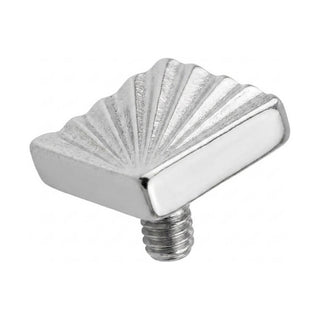 Titanium Top Art Deco Fan Internally Threaded