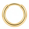Titanium Earring Round Circle Shape Design