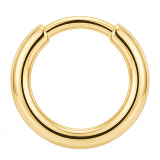 Titanium Earring Round Circle Shape Design