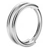 Titanium Ring Double Line Clicker