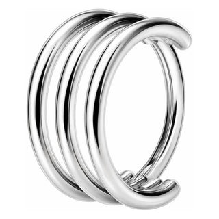 Titanium Ring Triple Band Clicker