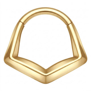 Titanium Ring Triangle Clicker