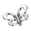 Titanium Top Open Wing Cut-Out Butterfly Internally Threaded
