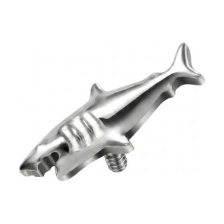 Titanium Top Great White Shark Internally Threaded