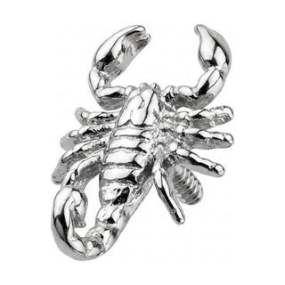 Titanium Top Textured Scorpion Figure Internally Threaded