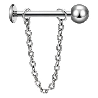 Titanium Labret Chain