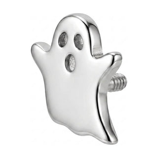 Titanium Top Spooky Halloween Ghost Internally Threaded