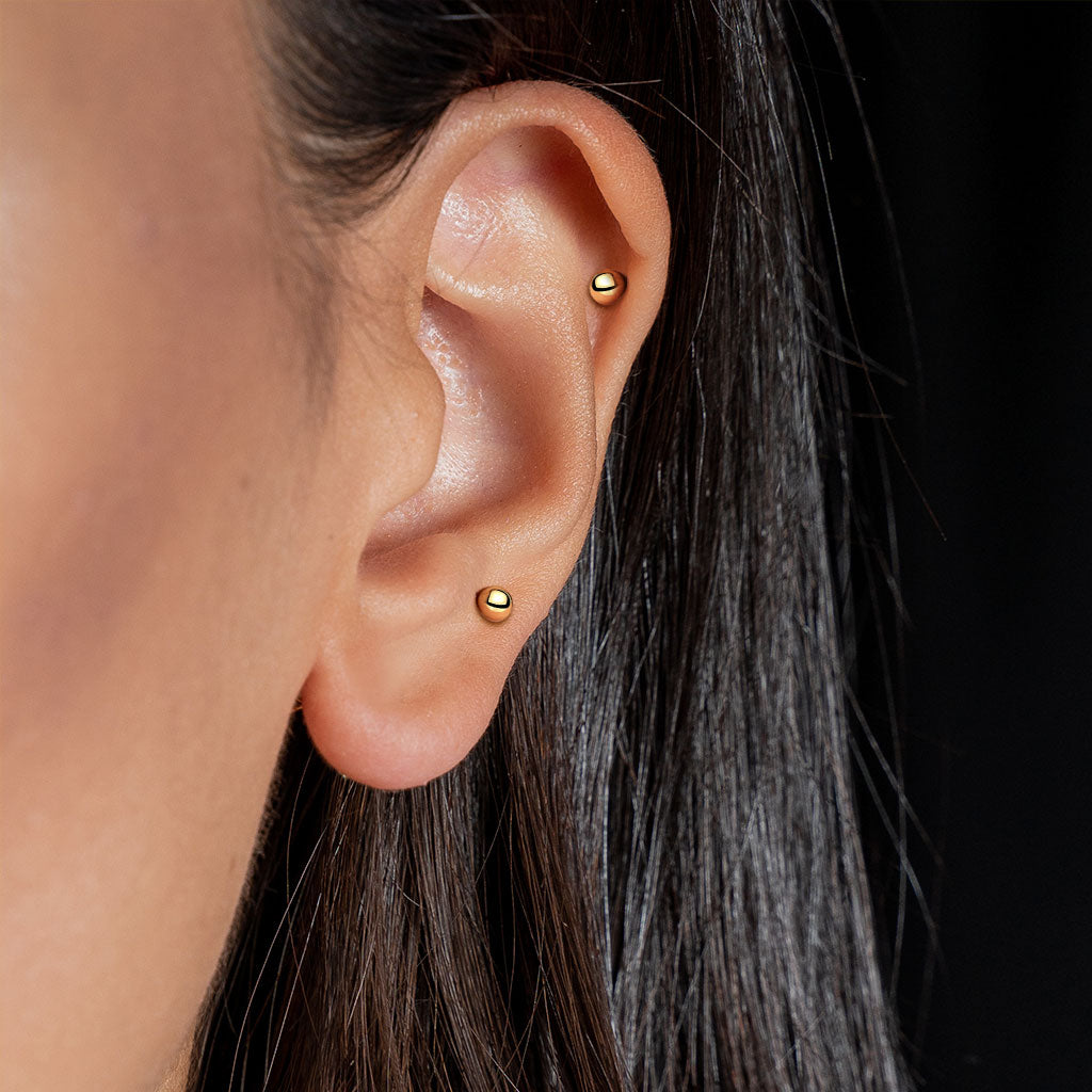 Goldschmuck für Ihre Ohrlochbohrungen