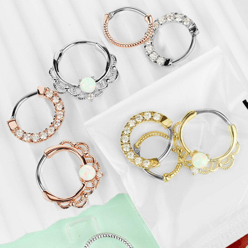 Segment Clicker Piercing Materialien